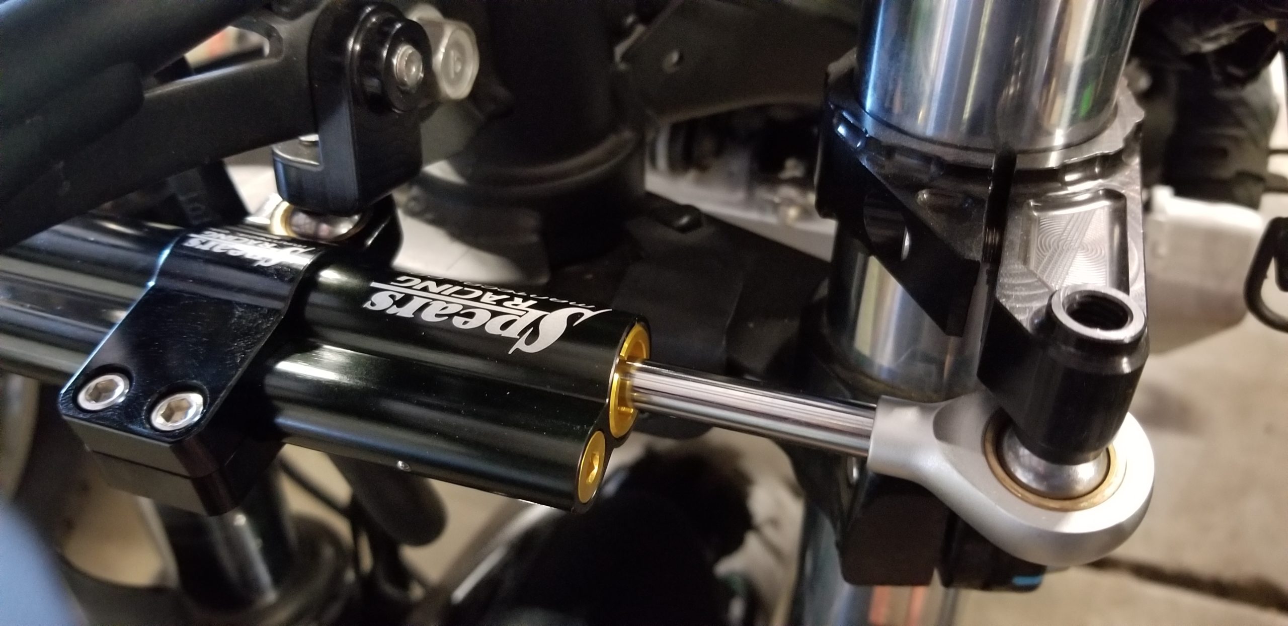 Kawasaki Ninja 400 Steering Damper Kit Complete