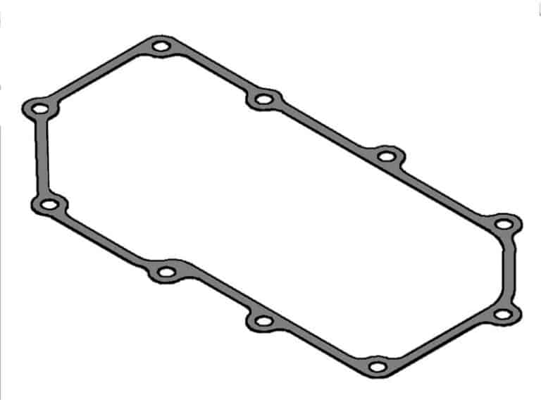 Oil Pan Gasket EX300 Kawasaki Aluminum Core Rubber Bonded